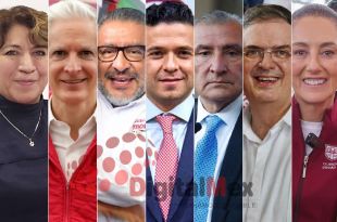 Delfina Gómez, Alfredo del Mazo, Horacio Duarte, Rafael Díaz Leal, Adán Augusto, Marcelo Ebrard, Claudia Sheinbaum