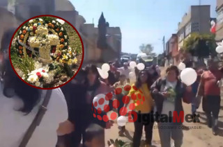 Cruz blanca marca la tumba de Fernando en el panteón municipal Altavista