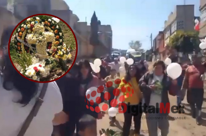 Cruz blanca marca la tumba de Fernando en el panteón municipal Altavista