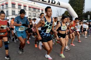 El Primer Medio Maratón por el Orgullo de Ser Mazahua ofertó una bolsa de premios cercana a los 100 mil pesos.