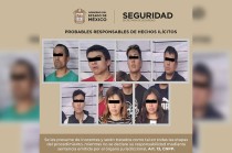 Los detenidos fueron puestos a disposición de la Agencia del Ministerio Público con sede en la demarcación.