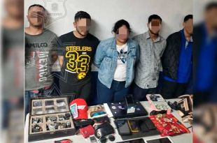 Los detenidos habrían participado en más de cinco asaltos.