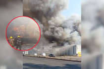 El siniestro provocó una amplia movilización de cuerpos de emergencia de varios municipios y generó una columna de humo visible a varios kilómetros.