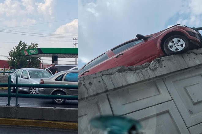 Tres de los accidentes ocurrieron en un punto considerado de alto riesgo: la curva 220, ubicada a la altura del IMSS.