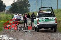 Se localizaron restos humanos sobre la carretera que conecta los fraccionamientos Colinas del Sol y Bugambilias, en la comunidad de Santiaguito Tlalcilalcali.