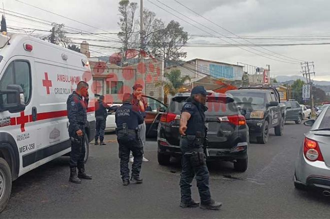 Los hechos sucedieron en la entrada a Santa María Atarasquillo