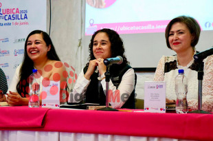 La presidenta del IEEM, Amalia Pulido Gómez, destacó el avance tecnológico que promueve una mayor participación ciudadana. 