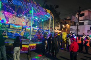 El accidente en un juego mecánico durante una feria patronal en Atizapán de Zaragoza dejó seis personas lesionadas.