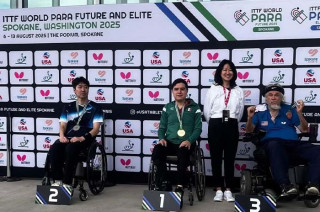 El tenimesista de 29 años, quien tiene distrofia muscular, cuenta en su palmarés internacional con una presea en los Juegos Parapanamericanos Guadalajara 2011, entre otros éxitos.