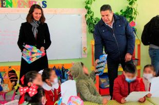 Abuzeid Lozano resaltó que también en algunas instituciones educativas se distribuyeron juguetes