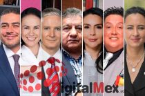 Omar García Harfuch, Alejandra del Moral, Alfredo del Mazo, Higinio Martínez, Arlén Siu Jaime, Luisa Esmeralda Navarro, Ana Yurixi Leyva