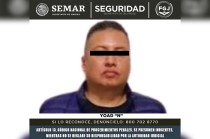 El detenido fue asegurado además en posesión de estupefacientes, por lo que fue puesto a disposición del Ministerio Público, donde se determinará su situación jurídica.