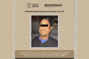 Se realizó la detención de Alan “N”, de 33 años de edad, así como de dos menores de 14 y 15 años.