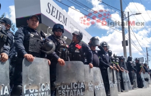 Crean “búnker” en SEIEM para resguardar oficinas por manifestantes de Tenería