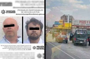 Fueron localizados cerca de un restaurante sobre el crucero de la jurisdicción de Mexicaltzingo.