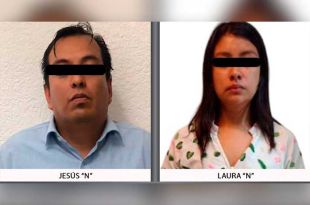 Él fue trasladado al penal de Cuautitlán y ella al penal de Barrientos, en Tlalnepantla