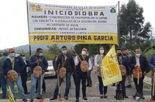 #Video: Continúan inicios de obras en Villa de Allende