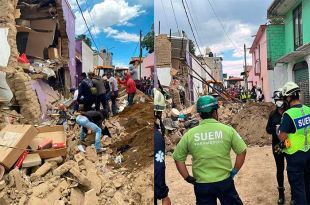 Cae barda en Toluca