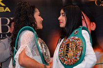 Mariana “La Barby” Juárez y Gabriela “La Bonita” Sánchez protagonizaron su primer cara a cara previo al combate del próximo 6 de diciembre en Puebla.