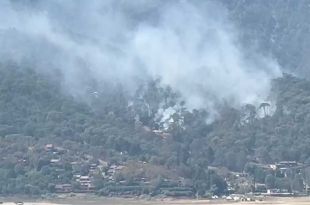 Reportan dos incendios en el municipio de Valle de Bravo