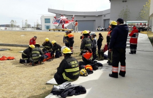 Imparten Relámpagos taller a servicios de emergencia