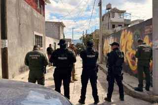 La vivienda, ubicada en el cruce de Miguel Hidalgo y Ricardo Flores Magón, fue acordonada por personal de la corporación.