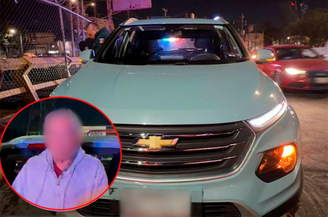 El vehículo fue recuperado en los límites con Gustavo A. Madero, mientras los responsables huyeron