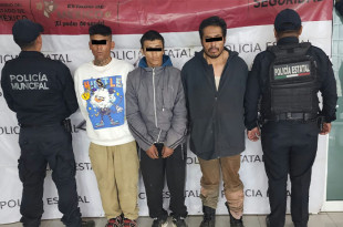 Ladrones de casa habitación son detenidos con armas falsas en #Xonacatlán