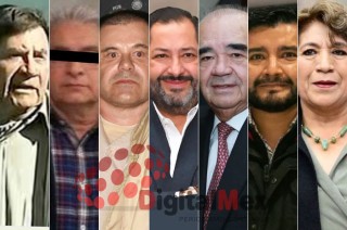 Ernesto Fonseca, Tomás Yarrington, Joaquín Guzmán, Paco Vázquez, Maurilio Hernández, Rubén Montenegro, Delfina Gómez 