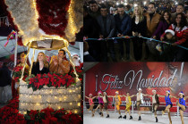 La presidenta municipal, Romina Contreras, encabezó el arranque de las festividades desde un globo aerostático de fantasía.