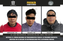 Isaac “N”, Mario “N” y Abraham “N” fueron vinculados a proceso por su presunta participación en el delito de secuestro