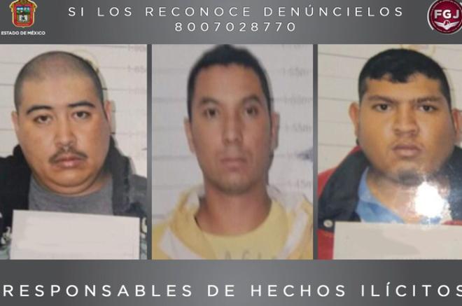 Los asesinos fueron detenidos e ingresados al Centro Penitenciario y de Reinserción Social de Santiaguito, en Almoloya de Juárez.