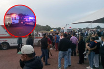 Autoridades municipales y de emergencia acudieron al lugar tras la explosión