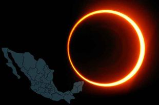 El fenómeno conocido como eclipse solar anular se produce cuando la Luna se interpone entre el Sol y la Tierra.