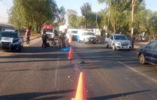 El accidente ocurrió en dirección a Texcoco, poco antes de llegar al Centro Cultural Mexiquense Bicentenario