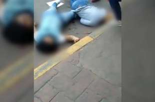 Una murió en el lugar y la otra fue llevada al hospital