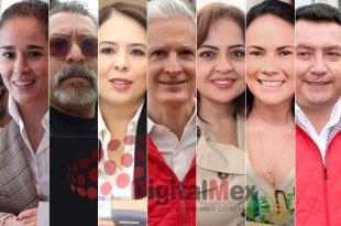 Amalia Pulido, Tonatiuh Medina, Karina Vaquera, Alfredo del Mazo, Ana Lilia Herrera, Alejandra del Moral, Miguel Ángel Ramírez