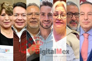 Delfina Gómez, Mario Delgado, Norberto Morales, Pepe Couttolenc, Martha Guerrero, Horacio Duarte, José Luis Cervantes