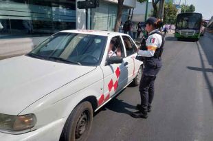 El despliegue se lleva a cabo a través de la Policía de Tránsito.