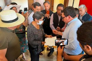 Delegados fueron atendidos por el alcalde Miguel Ángel Ramírez Ponce