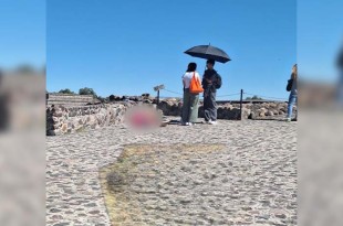 De acuerdo con el padre del occiso, ambos visitaban la zona arqueología de Teotihuacán y de repente se desvaneció.