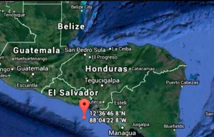 Sismo de 5.8 grados en El Salvador