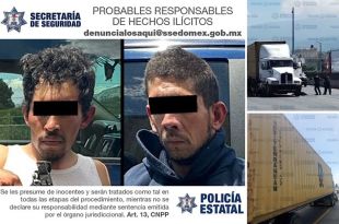 Caen secuestradores y rateros a transporte de carga en Edoméx