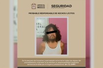 Durante su captura, Sergio &quot;N&quot; arrojaba piedras y botellas al domicilio de la denunciante.