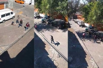 #Video: Hombres balean a mujer y a un jovencito en #Ecatepec