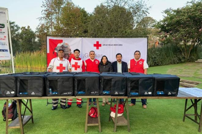 La Cruz Roja de Valle de Bravo subsiste de las donaciones y aportaciones voluntarias.