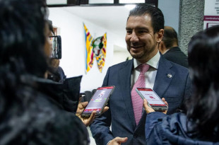  Elías Rescala aseguró que la designación de Fernández Noroña fue un error desde la Junta de Coordinación Política.