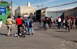 Protestan trabajadores de limpia en Cuautitlán por falta de pago