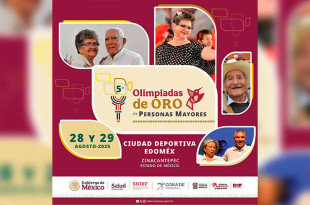 Los adultos mayores competirán en disciplinas deportivas como atletismo, natación, cachibol y ajedrez, además de participar en actividades culturales, incluyendo canto, danza folclórica, danza estilo libre y declamación de poesía.