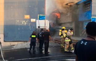 Incendio en fábrica de Coacalco; 11 empleados quemados